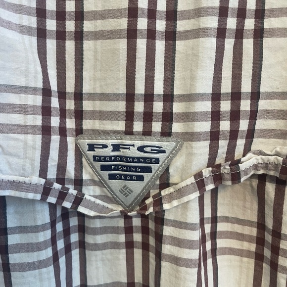 Columbia Men’s PFG Super Bonehead Texas A&M Button Down Small Maroon Football - Picture 6 of 8